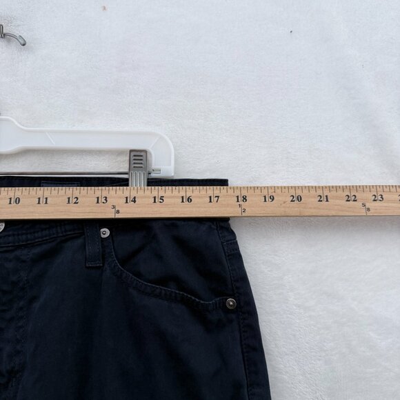 AG Adriano Goldschmied The Everett Pants Mens 33x32 (34x29) Black Slim Straight - Picture 5 of 14